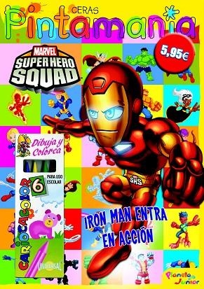 PINTAMANIA CERAS MARVEL SUPER HERP SQUAD | 9788408098850 | A.A.V.V. | Llibreria Geli - Llibreria Online de Girona - Comprar llibres en català i castellà