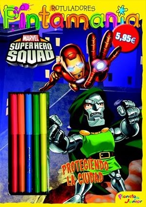 PINTAMANIA ROTULADORES MARVEL SUPER HERO SQUAD | 9788408098843 | Llibreria Geli - Llibreria Online de Girona - Comprar llibres en català i castellà