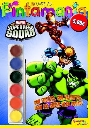 PINTAMANIA AQUARELAS MARVEL SUPER HERO SQUAD | 9788408099307 | Llibreria Geli - Llibreria Online de Girona - Comprar llibres en català i castellà