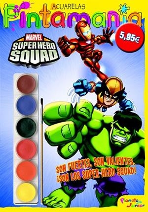 PINTAMANIA AQUARELAS MARVEL SUPER HERO SQUAD | 9788408099307 | Llibreria Geli - Llibreria Online de Girona - Comprar llibres en català i castellà