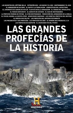 LAS GRANDES PROFECIAS DE LA HISTORIA | 9788401390852 | CANAL HISTORIA, | Llibreria Geli - Llibreria Online de Girona - Comprar llibres en català i castellà
