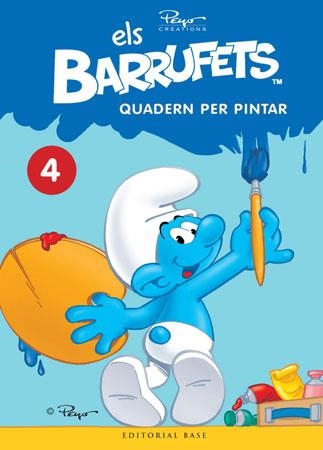 ELS BARRUFETS-4.QUADERN PER PINTAR | 9788415267072 | PEYO | Llibreria Geli - Llibreria Online de Girona - Comprar llibres en català i castellà
