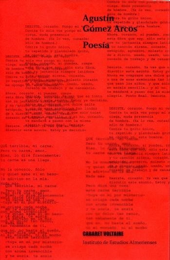 POESIA | 9788493764395 | GOMEZ ARCOS,AGUSTIN | Libreria Geli - Librería Online de Girona - Comprar libros en catalán y castellano