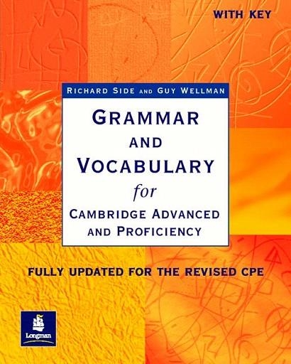 GRAMMAR AND VOCABULARY FOR CAMBRIDGE ADVANCED...(WITH KEY) | 9780582518216 | Libreria Geli - Librería Online de Girona - Comprar libros en catalán y castellano