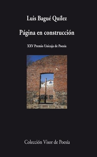 PAGINA EN CONSTRUCCION | 9788498957778 | BAGUE QUILEZ,LUIS | Libreria Geli - Librería Online de Girona - Comprar libros en catalán y castellano