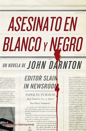 ASESINATO EN BLANCO Y NEGRO | 9788408096153 | DARNTON,JOHN | Libreria Geli - Librería Online de Girona - Comprar libros en catalán y castellano
