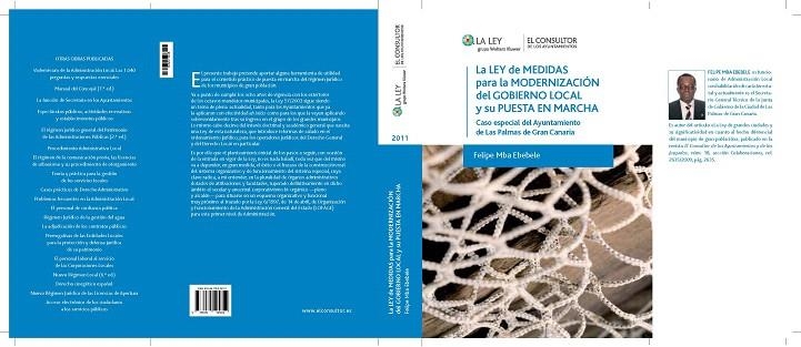LA LEY DE MEDIDAS PARA LA MODERNIZACIÓN DEL GOBIERNO LOCAL | 9788470525612 | MBA EBEBELE,FELIPE | Libreria Geli - Librería Online de Girona - Comprar libros en catalán y castellano
