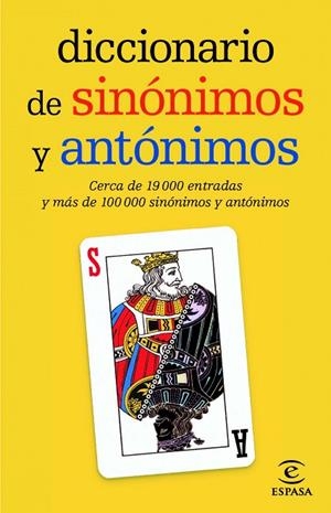 DICCIONARIO DE SINONIMOS Y ANTONIMOS | 9788467036893 | Llibreria Geli - Llibreria Online de Girona - Comprar llibres en català i castellà