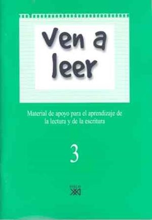 VEN A LEER 3 | 9788432307683 | Libreria Geli - Librería Online de Girona - Comprar libros en catalán y castellano