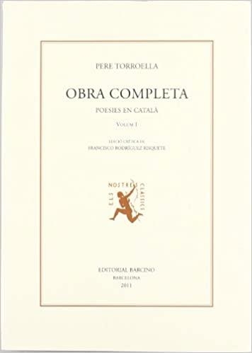 OBRA COMPLETA-1.POESIES | 9788472267633 | TORROELLA,PERE | Libreria Geli - Librería Online de Girona - Comprar libros en catalán y castellano