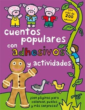 CUENTOS POPULARES CON ADHESIVOS Y ACTIVIDADES | 9788424637552 | Libreria Geli - Librería Online de Girona - Comprar libros en catalán y castellano