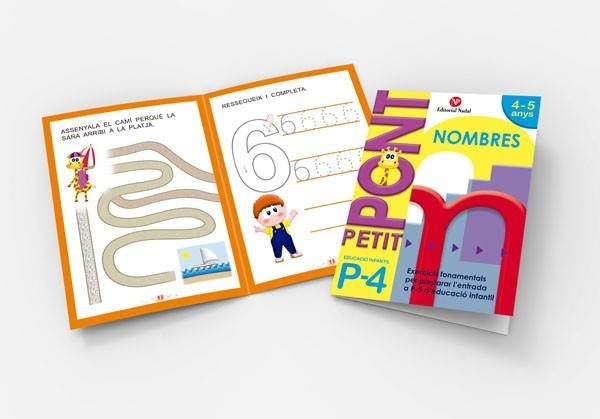 PETIT PONT P4.NOMBRES(EDUCACIÓ INFANTIL) | 9788478875443 | Libreria Geli - Librería Online de Girona - Comprar libros en catalán y castellano