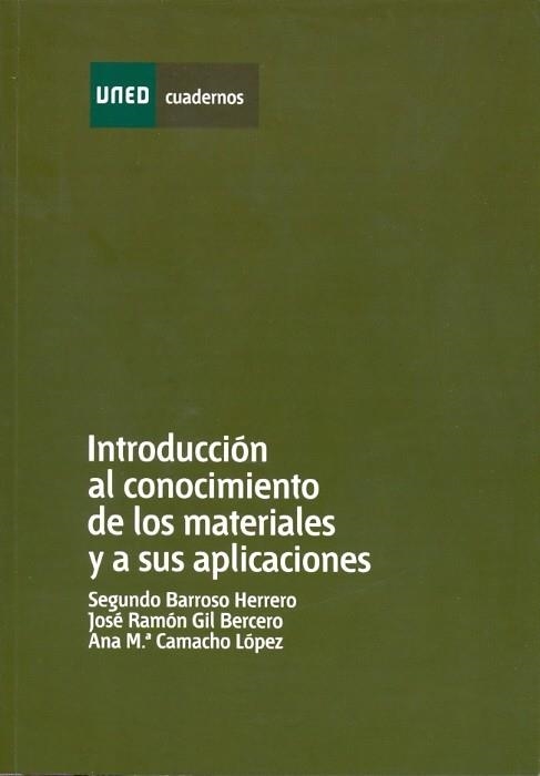 INTRODUCCION AL CONOCIMIENTO DE LOS MATERIALES Y SU APLICACI | 9788436255461 | BARROSO,SEGUNDO | Llibreria Geli - Llibreria Online de Girona - Comprar llibres en català i castellà