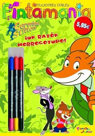 GERONIMO STILTON PINTAMANIA (+ROTULADORES DOBLES) | 9788408100898 | STILTON,GERONIMO | Llibreria Geli - Llibreria Online de Girona - Comprar llibres en català i castellà
