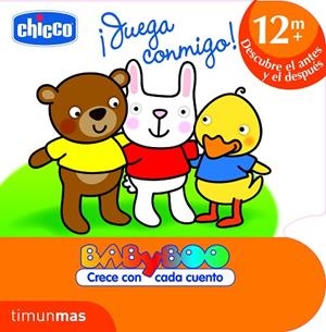 JUEGA CONMIGO! (BABYBOO CRECE CON CADA CUENTO) | 9788408103110 | CHICCO | Libreria Geli - Librería Online de Girona - Comprar libros en catalán y castellano
