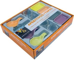 KIT APERITIVOS Y TAPAS (LLIBRE + SAFATES + GOTS + CULLERES) | 9788448069605 | A.A.V.V. | Libreria Geli - Librería Online de Girona - Comprar libros en catalán y castellano