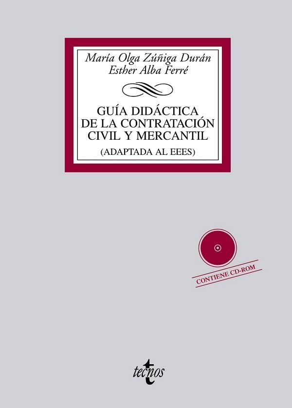 GUIA DIDACTICA DE LA CONTRACTACION CIVIL Y MERCANTIL (ADAPTA | 9788430953271 | ZUÑIGA,MARIA OLGA/ALBA FERRE,ESTHER | Llibreria Geli - Llibreria Online de Girona - Comprar llibres en català i castellà