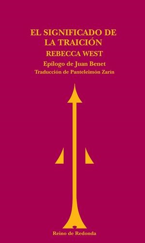 EL SIGNIFICADO DE LA TRAICION  | 9788493688714 | BENET,JUAN/ZARIN,PANTELEIMON | Llibreria Geli - Llibreria Online de Girona - Comprar llibres en català i castellà