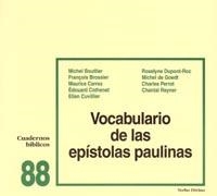 VOCABULARIO DE LAS EPISTOLAS PAULINAS | 9788481690910 | EQUIPO CAHIERS EVANGILE | Libreria Geli - Librería Online de Girona - Comprar libros en catalán y castellano