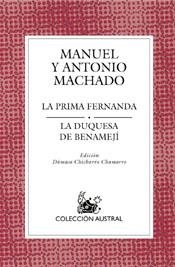 LA PRIMA FERNANDA/LA DUQUESA DE BENAMEJI | 9788467020366 | MACHADO,MANUEL/MACHADO,ANTONIO | Llibreria Geli - Llibreria Online de Girona - Comprar llibres en català i castellà