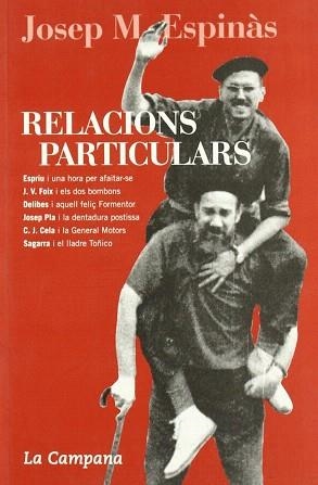 RELACIONS PARTICULARS | 9788495616906 | ESPINAS,JOSEP M. | Llibreria Geli - Llibreria Online de Girona - Comprar llibres en català i castellà