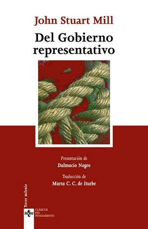 DEL GOBIERNO REPRESENTATIVO | 9788430944248 | STUART MILL,JOHN | Libreria Geli - Librería Online de Girona - Comprar libros en catalán y castellano