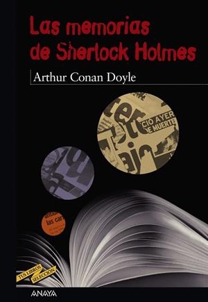 LAS MEMORIAS DE SHERLOCK HOLMES | 9788466753760 | CONAN DOYLE,ARTHUR | Libreria Geli - Librería Online de Girona - Comprar libros en catalán y castellano