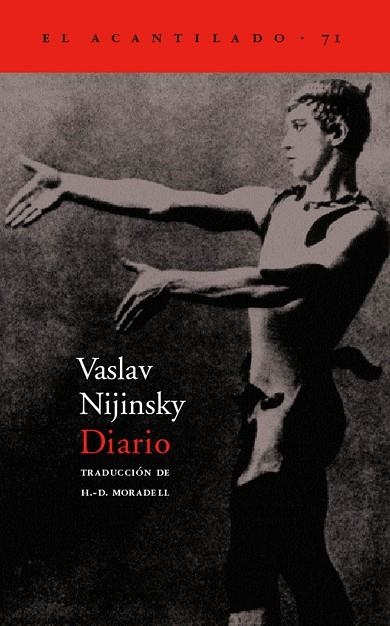 DIARIO(VASLAV NIJINSKY) | 9788496136083 | NIJINSKY,VASLAV | Llibreria Geli - Llibreria Online de Girona - Comprar llibres en català i castellà