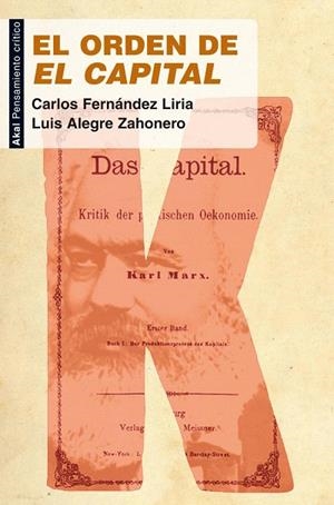 EL ORDEN DE EL CAPITAL | 9788446031031 | FERNADEZ LIRIA,CARLOS/ALEGRE ZAHONERO,LUIS | Llibreria Geli - Llibreria Online de Girona - Comprar llibres en català i castellà