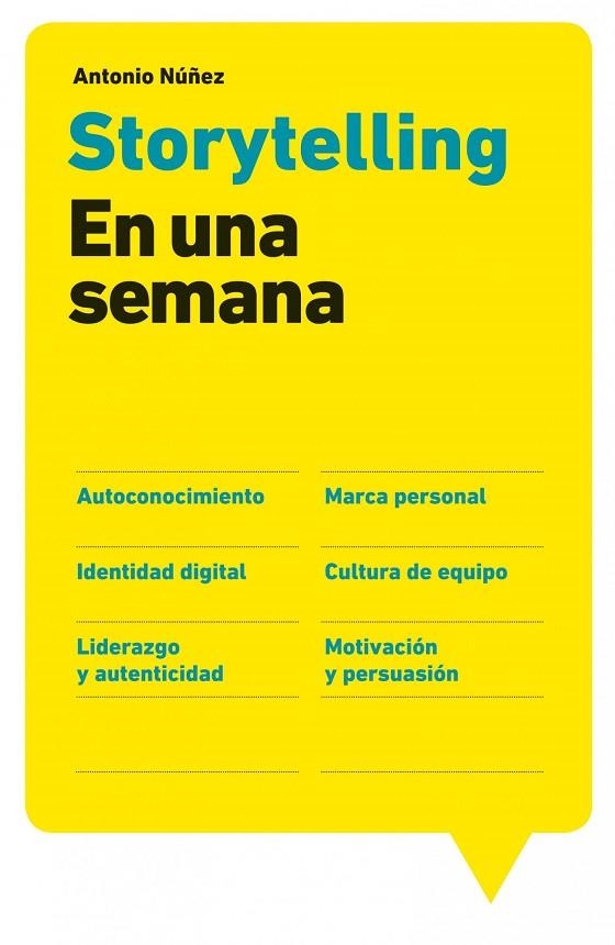 STORYTELLING.EN UNA SEMANA | 9788498751758 | NUÑEZ,ANTONIO | Libreria Geli - Librería Online de Girona - Comprar libros en catalán y castellano