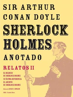 SHERLOCK HOLMES ANOTADO,RELATOS II | 9788446025436 | DOYLE,ARTHUR CONAN | Llibreria Geli - Llibreria Online de Girona - Comprar llibres en català i castellà