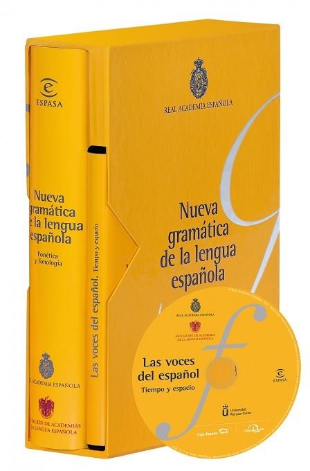 NUEVA GRAMATICA DE LA LENGUA ESPAÑOLA.FONETICA Y FONOLOGIA + DVD | 9788467033212 | REAL ACADEMIA ESPAÑOLA | Libreria Geli - Librería Online de Girona - Comprar libros en catalán y castellano