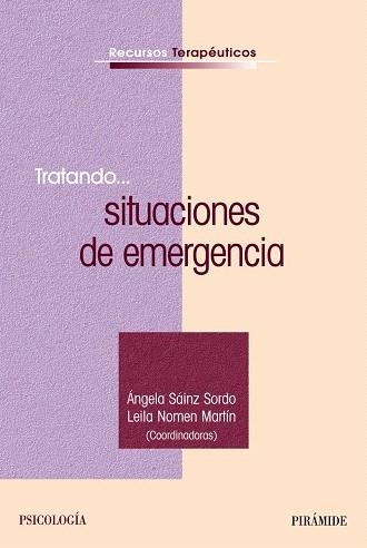 TRATANDO SITUACIONES DE EMERGENCIA | 9788436824681 | SAINZ,ANGELA/NOMEN,LEILA | Llibreria Geli - Llibreria Online de Girona - Comprar llibres en català i castellà