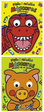 PINTA I RETALLA MASCARES.DINOSAURES/ANIMALS DE LA MASIA | 9788467717631 | SUSAETA, EQUIPO | Libreria Geli - Librería Online de Girona - Comprar libros en catalán y castellano