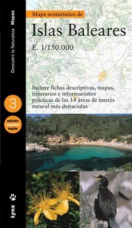 ISLAS BALEARES.MAPA ECOTURISTICO(ESP/ING) | 9788487334825 | AMENGUAL MORRO, CATERINA | Llibreria Geli - Llibreria Online de Girona - Comprar llibres en català i castellà
