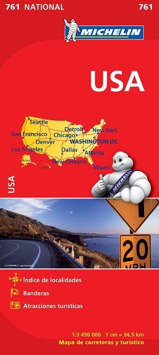 USA(MAPA) | 9782067173309 |   | Llibreria Geli - Llibreria Online de Girona - Comprar llibres en català i castellà