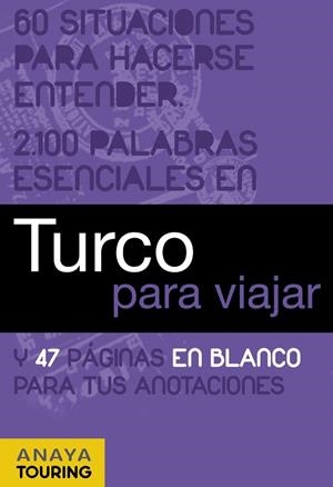 TURCO PARA VIAJAR | 9788499352749 | SENAO,ELENA | Libreria Geli - Librería Online de Girona - Comprar libros en catalán y castellano
