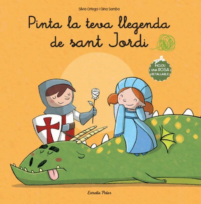 PINTA LA TEVA LLEGENDA DE SANT JORDI | 9788499327839 | Llibreria Geli - Llibreria Online de Girona - Comprar llibres en català i castellà