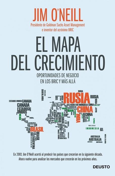EL MAPA DEL CRECIMIENTO | 9788423411207 | O'NEILL,JIM | Llibreria Geli - Llibreria Online de Girona - Comprar llibres en català i castellà