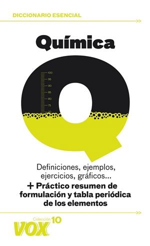 QUÍMICA - DICCIONARIO ESENCIAL | 9788499740522 | Libreria Geli - Librería Online de Girona - Comprar libros en catalán y castellano
