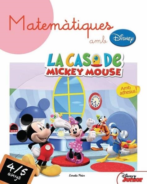 MATEMÀTIQUES AMB DISNEY 4/5 ANYS | 9788499324739 | DIVERSOS AUTORS | Llibreria Geli - Llibreria Online de Girona - Comprar llibres en català i castellà