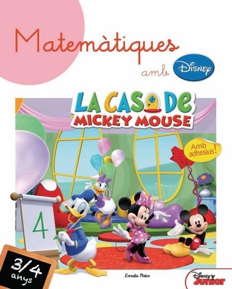 MATEMÀTIQUES AMB DISNEY! 3/4 ANYS | 9788499324722 | DIVERSOS AUTORS | Llibreria Geli - Llibreria Online de Girona - Comprar llibres en català i castellà