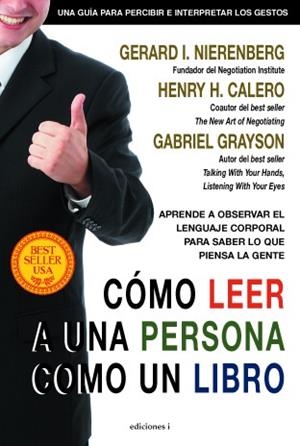 COMO LEER A UNA PERSONA COMO UN LIBRO | 9788496851672 | A.A.D.D. | Libreria Geli - Librería Online de Girona - Comprar libros en catalán y castellano