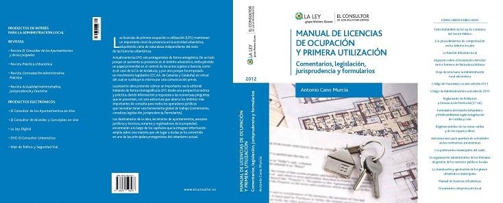 MANUAL DE LICENCIAS DE OCUPACIÓN Y PRIMERA UTILIZACIÓN | 9788470526237 | CANO MURCIA,ANTONIO | Libreria Geli - Librería Online de Girona - Comprar libros en catalán y castellano