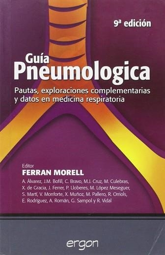 GUÍA PNEUMOLOGICA(9ª EDICIÓN 2012) | 9788484739807 | MORELL,FERRAN  | Llibreria Geli - Llibreria Online de Girona - Comprar llibres en català i castellà