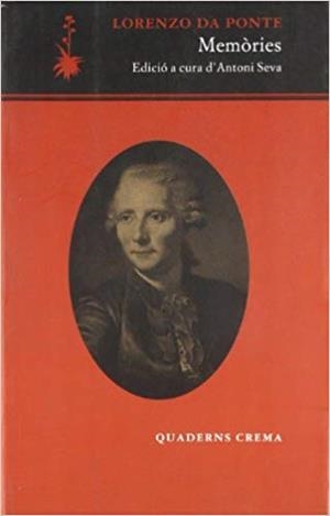 MEMORIES(LORENZO DA PONTE) | 9788477274537 | DA PONTE,LORENZO | Libreria Geli - Librería Online de Girona - Comprar libros en catalán y castellano