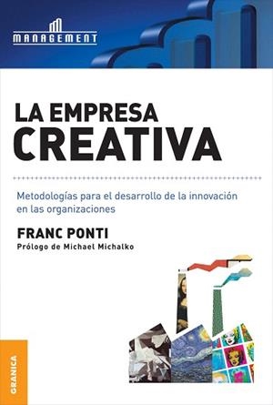 LA EMPRESA CREATIVA - METODOLOGÍAS PARA EL DESARROLLO DE LA INNOVACIÓN EN LAS ORGANIZACIONES | 9789506415587 | PONTI,FRANC/MICHALKO,MICHAEL (PRÒLEG) | Libreria Geli - Librería Online de Girona - Comprar libros en catalán y castellano