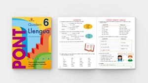QUADERN DE LLENGUA PONT-6(EDUCACIÓ PRIMÀRIA) | 9788478871988 | Libreria Geli - Librería Online de Girona - Comprar libros en catalán y castellano