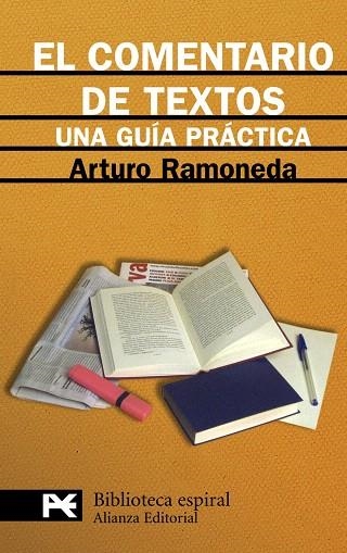 EL COMENTARIO DE TEXTOS UNA GUIA PRACTICA | 9788420662831 | RAMONEDA,ARTURO | Libreria Geli - Librería Online de Girona - Comprar libros en catalán y castellano