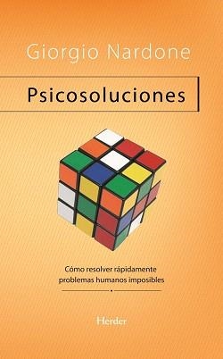 PSICOSOLUCIONES | 9788425421815 | NARDONE,GIORGIO | Llibreria Geli - Llibreria Online de Girona - Comprar llibres en català i castellà